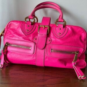 Vintage Y2K Hot Pink Marc Jacobs Venetia Shoulder Bag